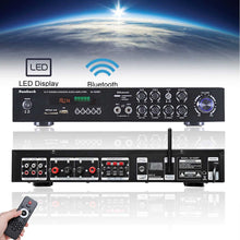 Load image into Gallery viewer, New SUNBUCK AV-628BT Bluetooth Sound Power Amplifier 2000W 220V HiFi Stereo Audio