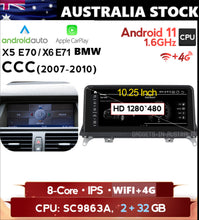 Load image into Gallery viewer, New 10.25&quot; Android 11 auto CarPlay Head Unit CAR GPS For BMW X5 E70 2007-2010 CCC