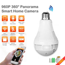 Load image into Gallery viewer, New 360°HD wireless Bulb Hidden IP Camera Home Security Camera night vision LED