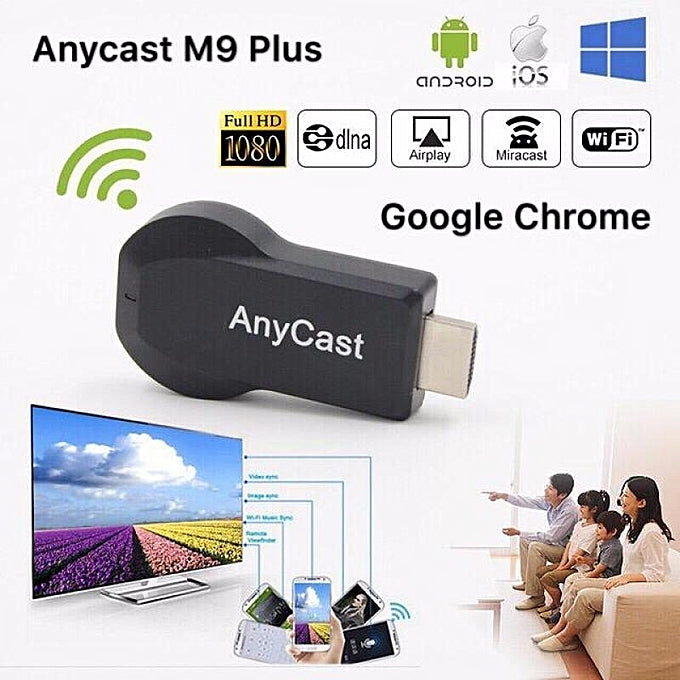 M9 HDMI WIFI DisplayiPhone/iPad Google Home Android Screen Mirroring Screen AirPlay DLNA MiracastrPlay DLNA Miracast