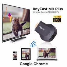 Load image into Gallery viewer, M9 HDMI WIFI DisplayiPhone/iPad Google Home Android Screen Mirroring Screen AirPlay DLNA MiracastrPlay DLNA Miracast