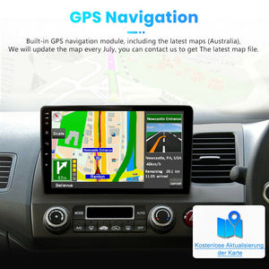 New Android 11 Carplay+ Androidauto Car Head Unit GPS Honda CIVIC 2006-2011 Bluetooth WIFI 2G/16G