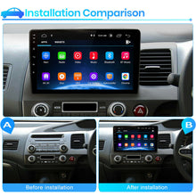 Load image into Gallery viewer, New Android 11 Carplay+ Androidauto Car Head Unit GPS Honda CIVIC 2006-2011 Bluetooth WIFI 2G/16G