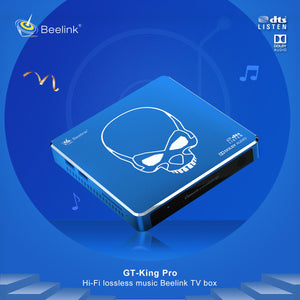 New Beelink GT-King Pro Android 9.0 Smart TV Box 4GB 64GB Amlogic S922X-H WiFi 6 Dual WiFi
