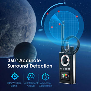 New K88 Multi-function AI Anti Camera Detector GSM Audio GPS Signal RF Detect Protect Privacy