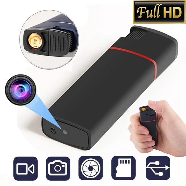 cigarette lighter camera recorder New 1080p Spy Hidden WiFi Cigarettes Lighter Camera Recorder Mini Cam –  Easybuy OZ