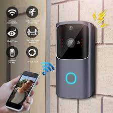 New WiFi Smart Video Doorbell, 1080P HD Camera Wireless + 2x Batteries..