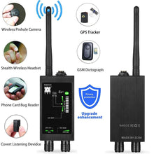 Load image into Gallery viewer, New M8000 GPS Wireless Anti-Spy Signal Auto Radio Bug Detector Finder Frequency Scan Sweeper