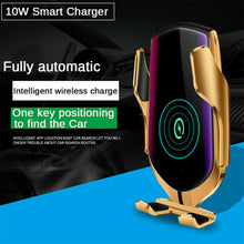 Load image into Gallery viewer, New Car Wireless Phone Charger Auto Clamping Smart Sensor 10W Fast charger