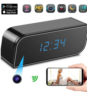 New Spy Clock IP Camera WIFI Instant View Partner Invisible Wireless Video MiniCam Security Home