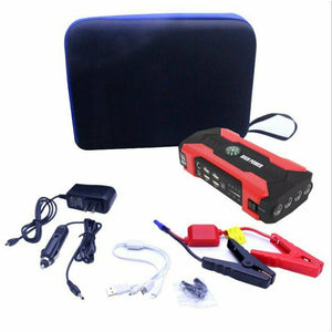 New Portable 99800mAh Auto Car Jump Starter Vehicle Booster 12V Power Bank Battery