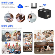 Load image into Gallery viewer, New HD 1080P Phone Charger Wifi Camera USB Wall Charger Hidden Spy Video Recorder Home Security