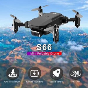 ﻿New S66 RC Drone Mini Drone 10-13mins Flight Time Flip Altitude Hold Headless Mode