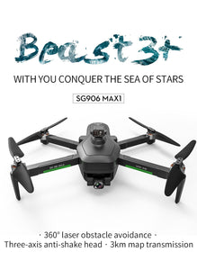 New SG906 MAX1 5G WIFI 3KM Fly FPV 4K Camera 3-Axis Gimbal Obstacle Avoidance Brushless