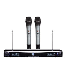 Load image into Gallery viewer, New Microphone Wireless 2 Channel Function Console + 2 Microphone