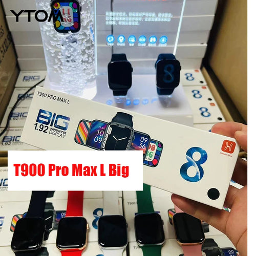 New T900 PRO MAX Smartwatch Bluetooth Dial Call Heart Rate Blood Pressure For Men Women