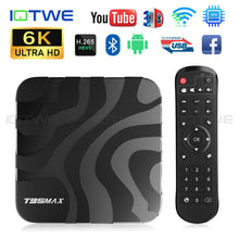 Load image into Gallery viewer, New T95 MAX TV Box Android 12.0 5G WIFI6 6K HD 4+32GB Dual WiFi Smart Bluetooth