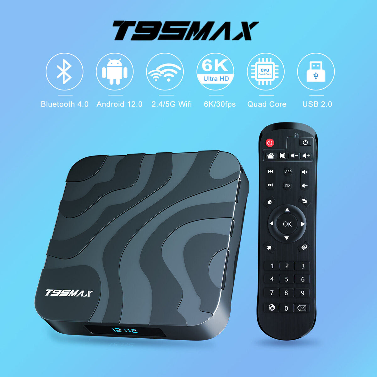 2024 Android 12 Streaming Box 6K T95Z Plus Android 12 TV Box 2024 ...