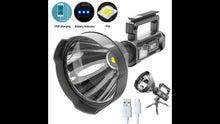 Load image into Gallery viewer, New Outdoor P70 Floodlight Rechargeable Powerful Led Searchlight High power Spot Light