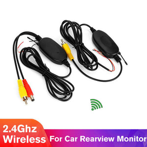 New 2.4G Wireless Transmitter+Receiver for Car Rear View Reverse Backup Camera(Camera not included)