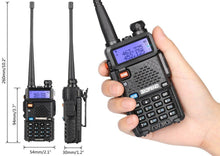 Load image into Gallery viewer, New Baofeng UV-5R Dual Band Radio Outdoor Intercom 5w Radio Rechargeable Portable Walkie Talkie
