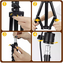 Load image into Gallery viewer, New 160CM Tripod Stand Photography Lighting Camera Photo Studio =Led Selfie 26cm Ring Light Phone