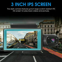 Load image into Gallery viewer, New 1080P Dual Lens Car Camera Front &amp; Inside Dash Cam Camera DashCam Night Vision