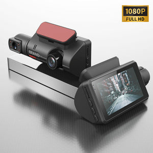 New 1080P Dual Lens Car Camera Front & Inside Dash Cam Camera DashCam Night Vision