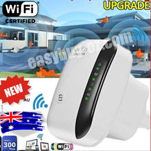 Load image into Gallery viewer, New 300 Mbps Wi-Fi Wireless Network Repeater Router High Power Wireless Signal Amplifier